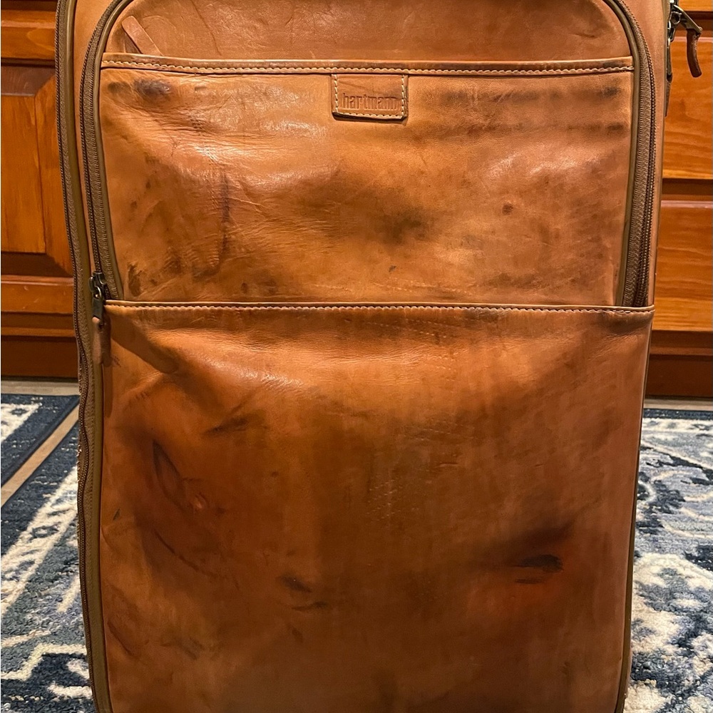 Hartmann Leather Roller Bag